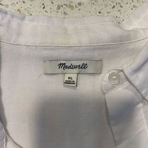 Madewell Tops - Madewell white shirt Madewell Tops - Madewell white shirt